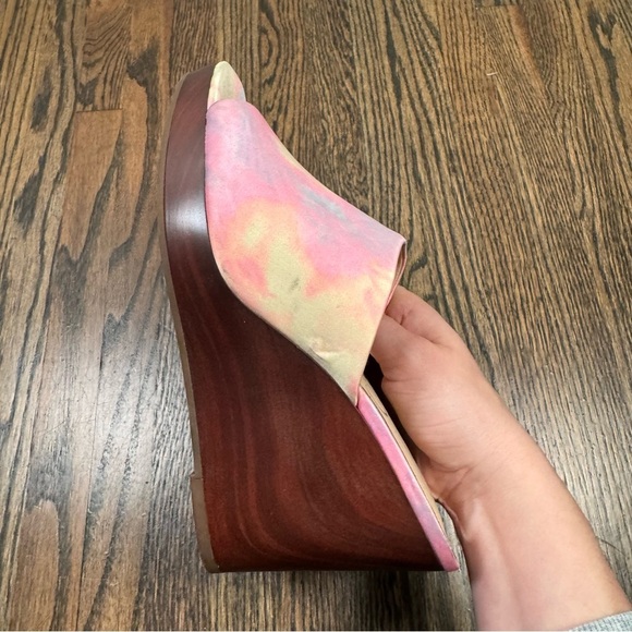 Jessica Simpson Sheyna Tie Dye Wedge Sandals size 8 - Picture 6 of 8